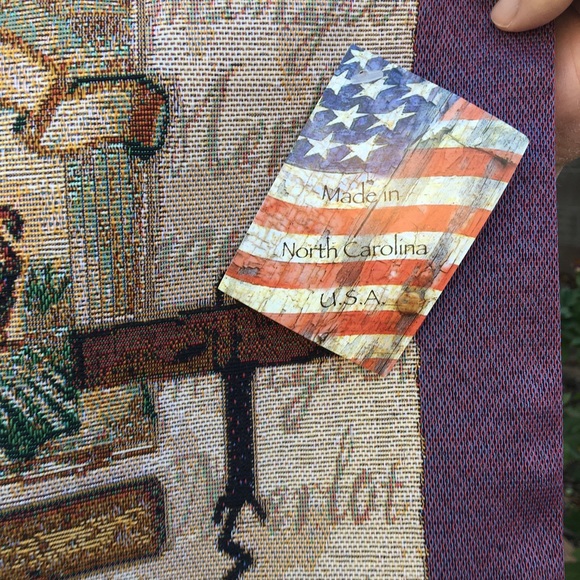 Vineyard Wine Theme wall Tapestry Made in USA New - Picture 4 of 8